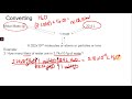 Conversions in Chemistry: Moles and Liters