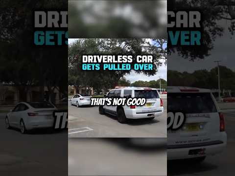 Unmanned Car BREAKS Law, Tries To Flee 😬