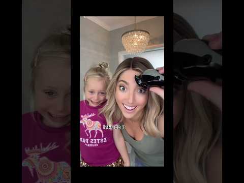 Buzzcut time! π©π»β𦲠#hair #hairloss #wigs #alopecia #thinhair #buzzcut #nohair #wig #motherhood