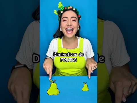 Diminutivos de frutas. #educaçãoinfantil #paracrianças #brincadeiras #alfabetização