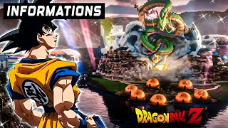 INFOS sur le PARC D'ATTRACTIONS DRAGON BALL !