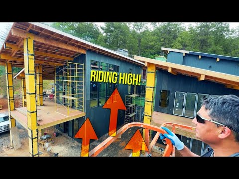 Construction of a MEGA sized Modern Home P97