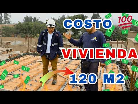 Costo techo vivienda 120 m2 👷‍♂️