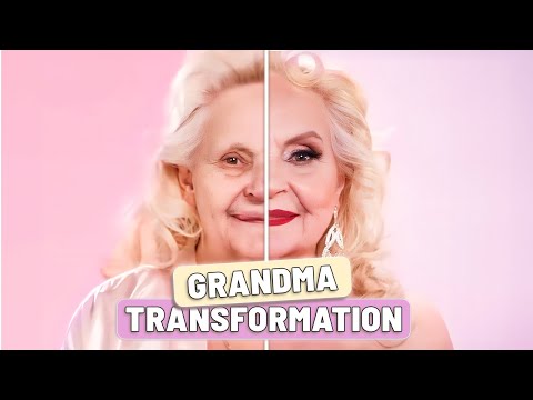 4 Stunning Makeup Transformations on Grandma