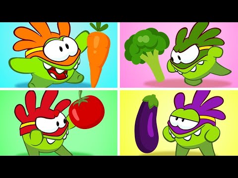 Om Nom Stories 💚 ฮีโร่สุขภาพดี Healthy Heroes — Cartoons collection ⭐ Super Toons TV Thai