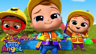 Let’s Build! Construction Fun with Baby John | BABY JOHN™ Kids Songs & Nursery Rhymes | Little Angel