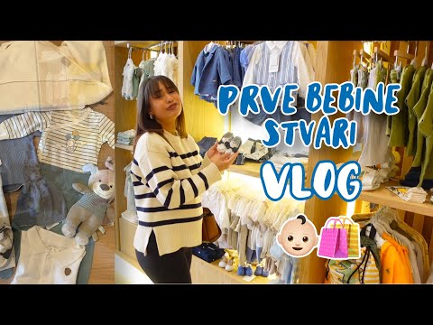 PRVA KUPOVINA ZA BEBU, PRVI DAN U NOV STAN VLOG - JENNI MARTIN