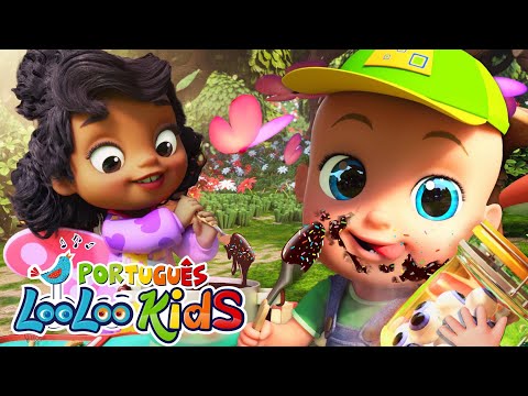 Escravos de Jó - Músicas Infantis Divertidas - Canções infantis - LooLoo Kids Português