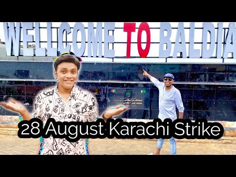 28 AUGUST KARACHI STRIKE