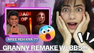 @BeastBoyShub REMAKE WALI DADI JI SE MULAKAT (She is OP) [Granny Remake] Reaction
