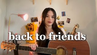 back to friends by sombr (Cover)