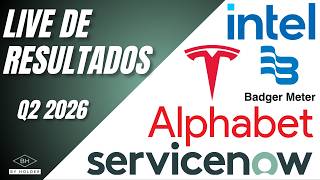 LIVE DE RESULTADOS: INTEL, TESLA, ALPHABET, SERVICENOW, BADGER METER