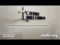 Jesus's Total Dominion Over Everything Video