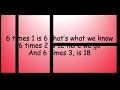 Multiplication and Skip Counting with 6