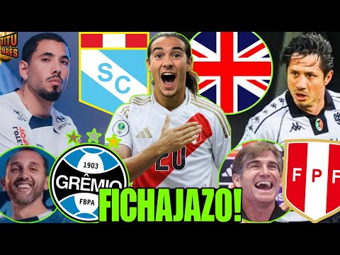 FUTURO CRACK EUROPEO de SELECCIÓN QUIERE JUGAR en PERÚ! CRISTAL? ALIANZA FAVORITO v GREMIO? LAPADULA