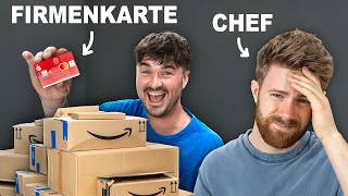 Ich gebe meinem Mitarbeiter die Firmen-Kreditkarte!