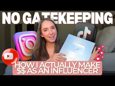 How I REALLY Make Money as an Influencer (No Gatekeeping!)