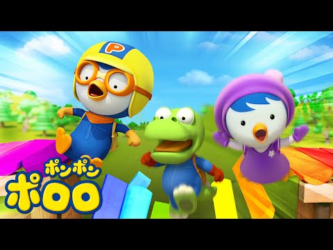 ポンポンポロロ｜ロンドンばしがおちる～♪ 人気の英語うたメドレー｜赤ちゃん・幼児向け知育ソング