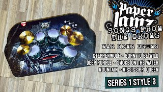 Paper Jamz War Bomb Drums (All Songs In HD)