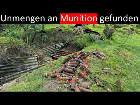 Riesige Landstriche sind noch voll mit Munition aus dem ersten Weltkrieg 