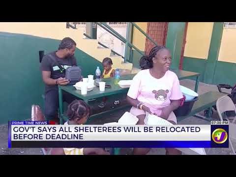 YouTube video thumbnail: Government Says All Shelterees Will Be Relocated Before Deadline 