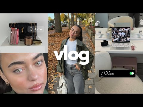 fall day in my life *shopping, cozy date night, grwm + home upgrades!*