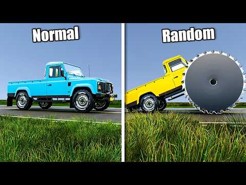 Every time I crash wheels are randomized