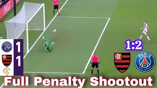 PSG vs Flamengo 2-1(4-3 pens) Full Penalty Shootout & Highlights|Final| Intercontinental Cup 2025