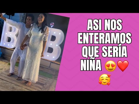 ASÍ NOS ENTERAMOS QUE SERÍA NIÑA 😍❤️🥰 / RONALDVALLEZ