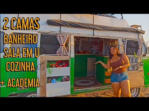 TOUR NA KOMBI HOME MAIS DIFERENTE DE TODAS Ep.152