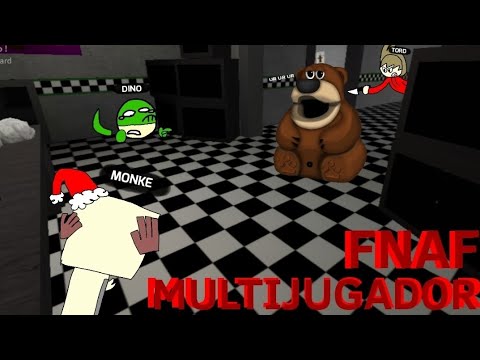 JUGANDO FNAF EN MULTIJUGADOR - Tord Gamer ft. Dinosu Monkebon