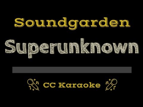 Soundgarden • Superunknown (CC) [Karaoke Instrumental Lyrics]