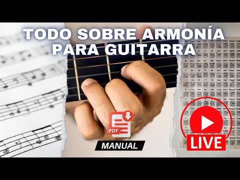 Todo sobre Armonía para guitarra - Descargar manual  PDF 📕