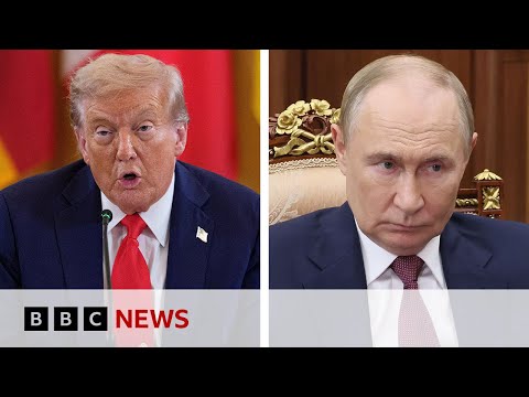 YouTube video thumbnail: Trump Says he has Spoken to Putin to Arrange Zelensky Meeting