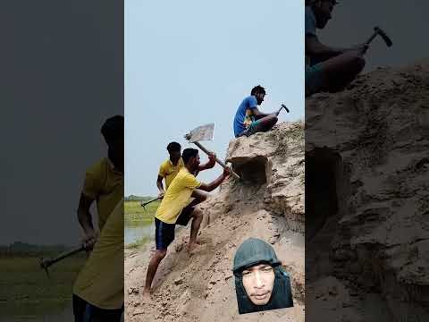 Aduh temen aku jahil banget #construction #hardwork #motivation #jcb