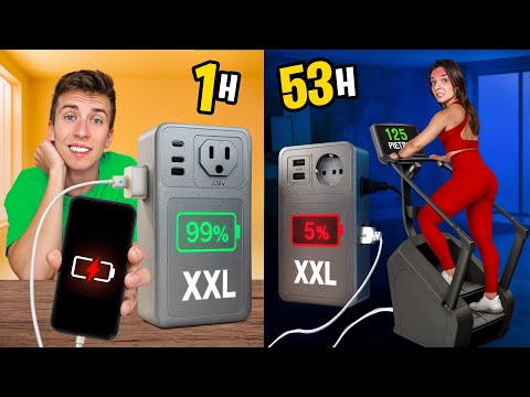 KTO SZYBCIEJ ROZŁADUJE POWER BANK XXL WYGRYWA!