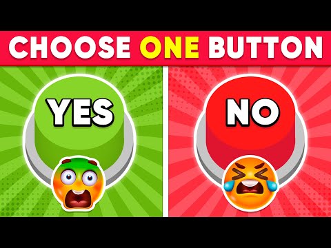 Choose One BUTTON...! 🤩😱 YES or NO Challenge 🟢🔴 Daily Quiz