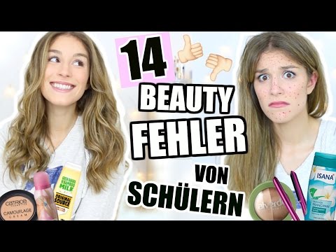 14 BEAUTY FEHLER + LÖSUNGEN für SCHÜLER und ANFÄNGER! ♡ BarbieLovesLipsticks