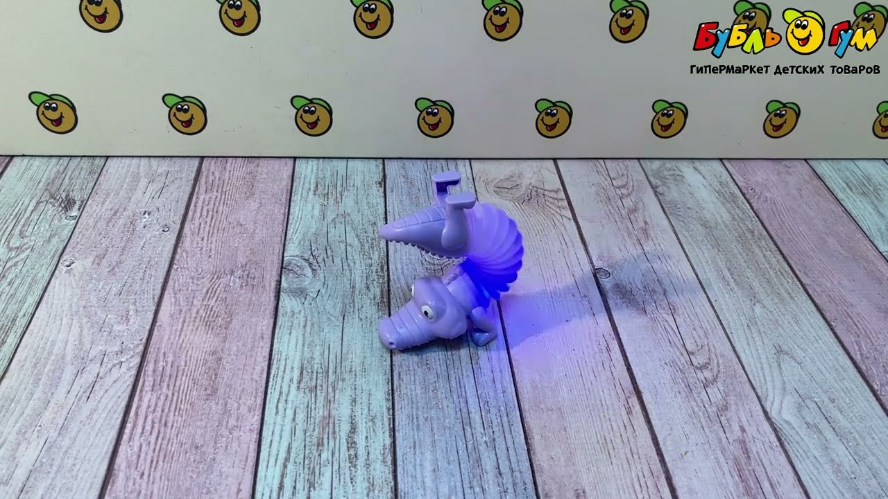 Игрушка развивающая Крокодильчик сенсорная в ассортименте - видео