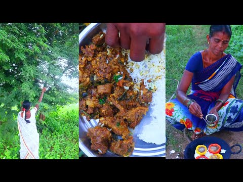 Mutton Curry l Tamarind Rasam l Capsicum Omlette Recipe