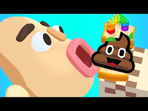 Satisfying Mobile Games 1001+ Tiktok Sandwich Runner, Juice Run, Toy Spring, Crushy Finger JGOKWI