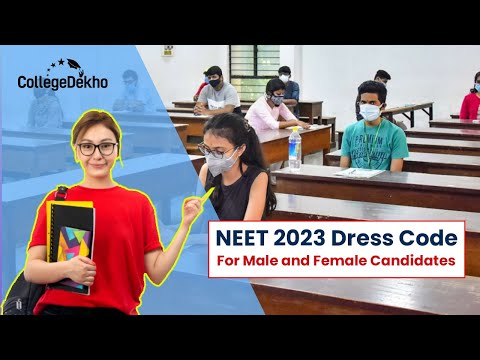 NEET Dress Code 2024 for Male and Female by NTA | AESL