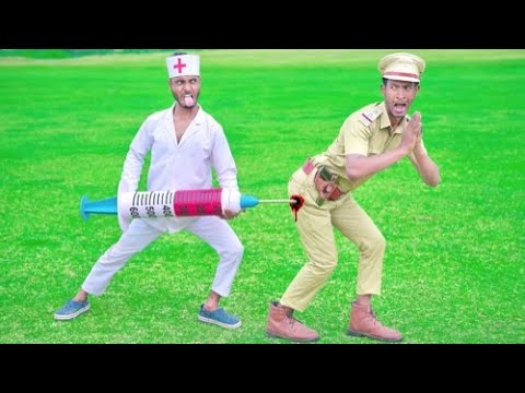 Must Watch Very Special Trending Comedy Video 2024 Injection Wala Funny Video Doctor @funcomedyltd