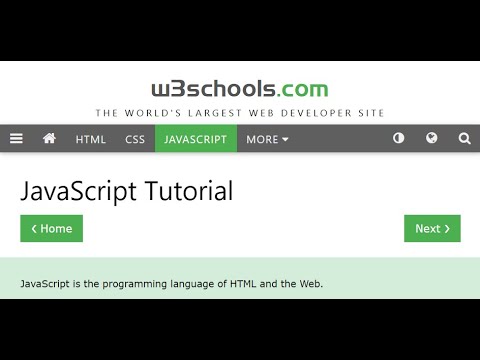 w3schools.com JavaScript Tutorial 1 Bangla