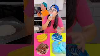Demon Slayer cake vs cotton candy ice cream challenge!🍨 #funny by Ethan Funny Family