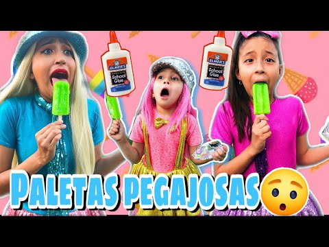 PALETAS CON PEGAMENTO 😱👅/*NO PODEMOS HABLAR*😞
