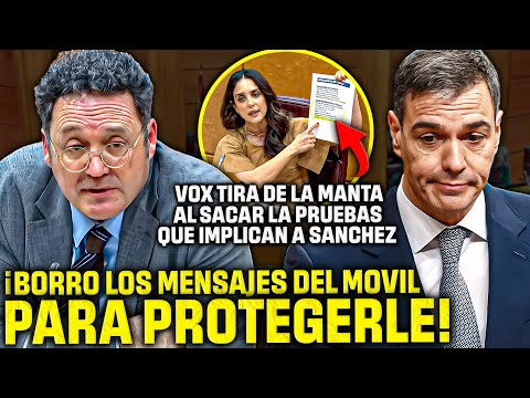 CITAN a DECLARAR al FISCAL GENERAL ¡Y VOX SACUDE LA MONCLOA AL SACAR PRUEBAS QUE IMPLICAN A SÁNCHEZ!