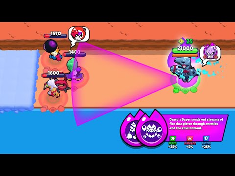 DRACO'S NEW HYPERCHARGE = GAME BROKEN 💀 Brawl Stars 2025 Funny Moments & Wins & Fails ep.1632