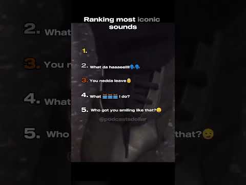 Ranking most iconic sounds