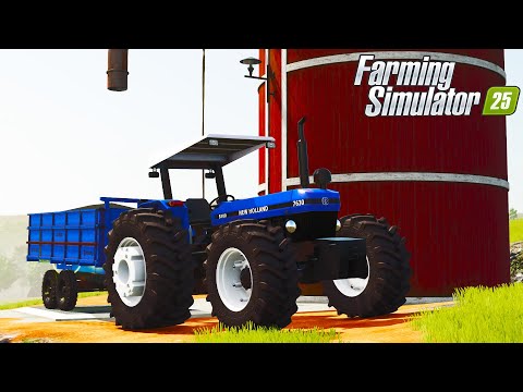 PASSANDO SUFOCO NA PRIMEIRA VENDA DO FEIJÃO PRETO - Farming Simulator 25 - TERRAS ALAGADAS | EP.06